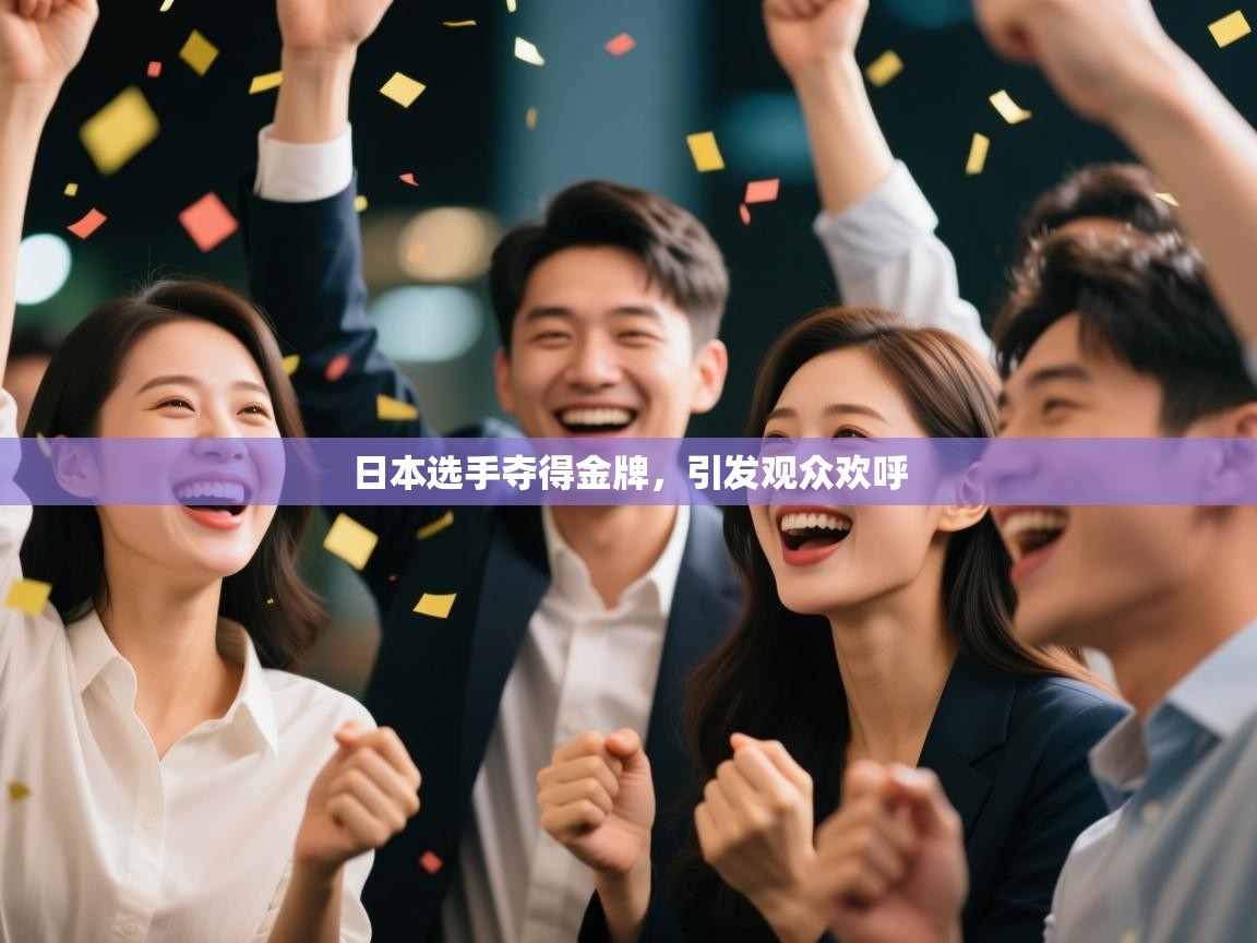 日本选手夺得金牌,引发观众欢呼 第2张